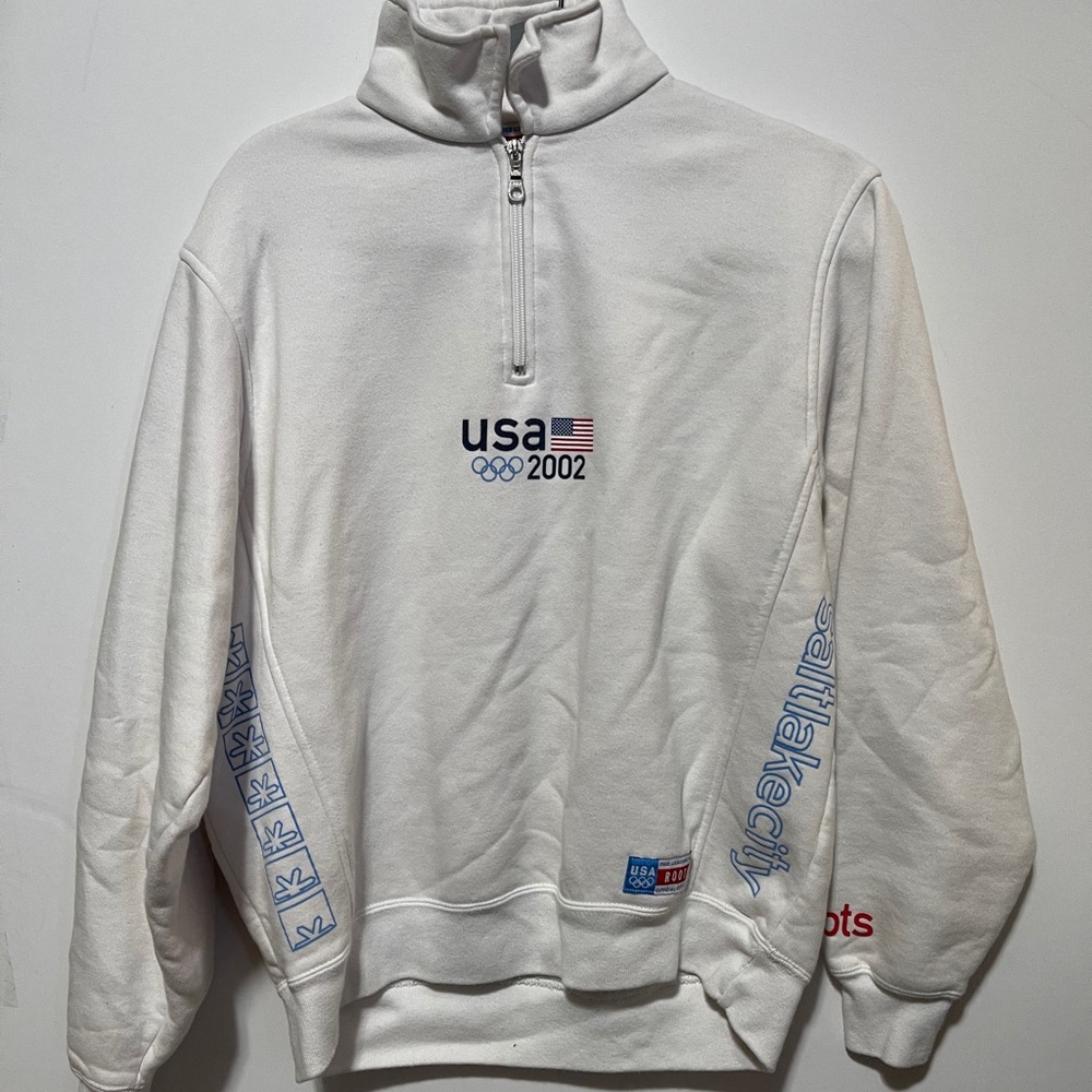 2002 Olympic Team Salt lake City Roots sweatshirt
